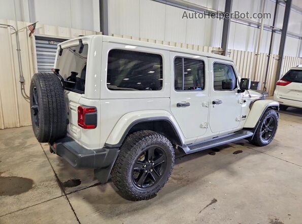 1C4HJXEN6LW285771 2020 JEEP WRANGLER Белый Задняя правая четверть
