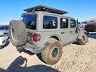 2020 Jeep Wrangler Unlimited Rubicon Gray vin: 1C4HJXFG2LW118906