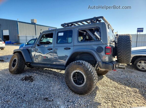 1C4HJXFG2LW118906 2020 JEEP WRANGLER Gray Հետևի ձախ