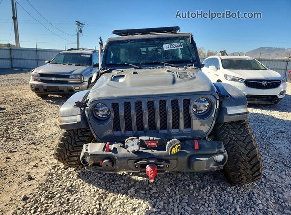 1C4HJXFG2LW118906 2020 JEEP WRANGLER Gray Դիմացի տեսք