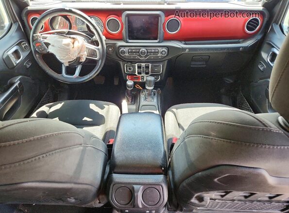 1C4HJXFG2MW576723 2021 JEEP WRANGLER Gray Widok deski rozdzielczej