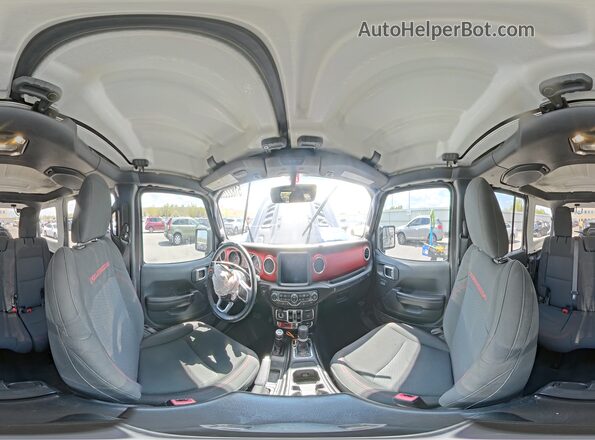 1C4HJXFG2MW576723 2021 JEEP WRANGLER Gray Widok wnętrza 360 stopni