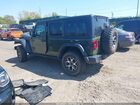 2021 Jeep Wrangler Unlimited Rubicon 4x4 Зеленый vin: 1C4HJXFG4MW615392