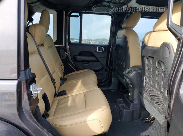 1C4HJXFG9KW676198 2019 JEEP WRANGLER Серый Вид задней части салона