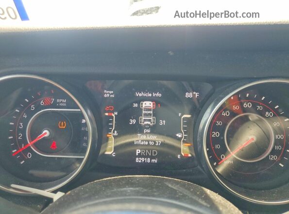 1C4HJXFN0LW337958 2020 JEEP WRANGLER Серый Вид щитка приборов