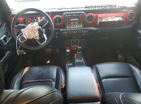 1C4HJXFN0MW516129 2021 JEEP WRANGLER Черный Вид панели приборов