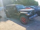 2021 Jeep Wrangler Unlimited Rubicon Черный vin: 1C4HJXFN0MW516129