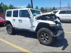 2018 Jeep Wrangler Unlimited Rubicon 4x4 White vin: 1C4HJXFN1JW147809