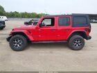 2022 Jeep Wrangler Unlimited Rubicon 4x4 Красный vin: 1C4HJXFN3NW272557