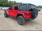 2022 Jeep Wrangler Unlimited Rubicon 4x4 Красный vin: 1C4HJXFN3NW272557