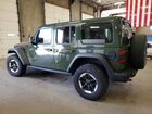 2020 Jeep Wrangler Unlimited Rubicon Зеленый vin: 1C4HJXFN4LW338062
