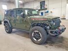 2020 Jeep Wrangler Unlimited Rubicon Зеленый vin: 1C4HJXFN4LW338062
