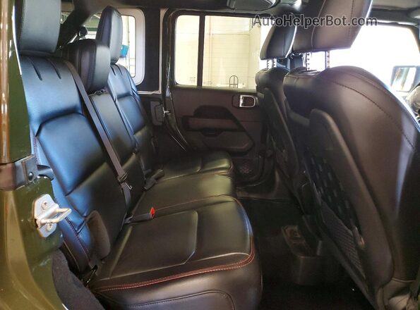 1C4HJXFN4LW338062 2020 JEEP WRANGLER Зеленый Вид задней части салона