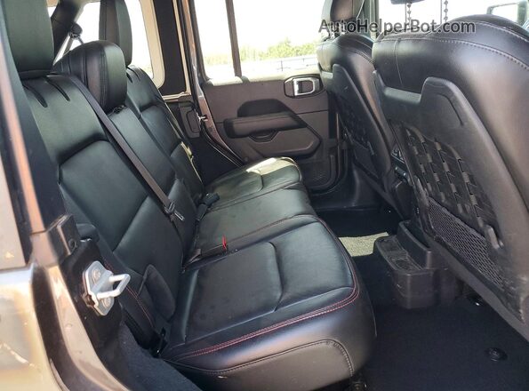 1C4HJXFN5MW796601 2021 JEEP WRANGLER Угольный Вид задней части салона