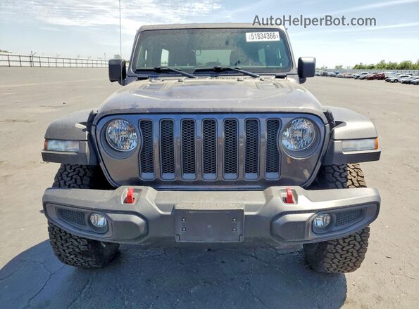 1C4HJXFN5MW796601 2021 JEEP WRANGLER Угольный Вид спереди