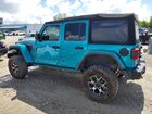 2020 Jeep Wrangler Unlimited Rubicon Синий vin: 1C4HJXFN6LW278527