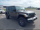 2018 Jeep Wrangler Unlimited Rubicon 4x4 Gray vin: 1C4HJXFN7JW236235