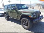 2023 Jeep Wrangler 4-door Rubicon 4x4 Зеленый vin: 1C4HJXFN7PW694866