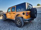 2021 Jeep Wrangler Unlimited Rubicon Желтый vin: 1C4HJXFN8MW659457