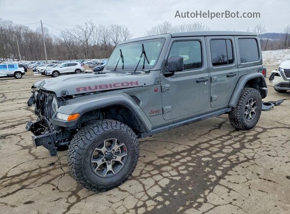 1C4HJXFN8PW508350 2023 JEEP WRANGLER Серый Передняя левая четверть