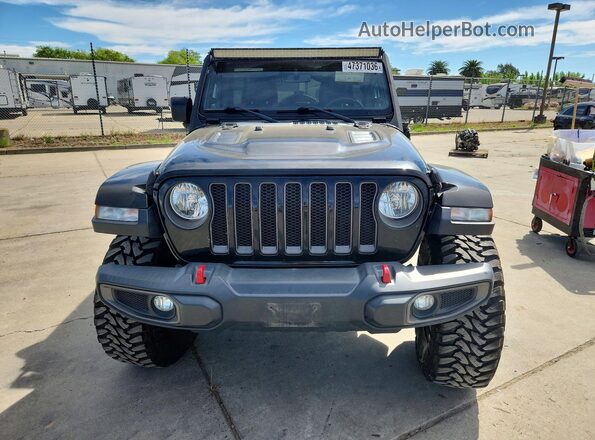 1C4HJXFN9KW502470 2019 JEEP WRANGLER Черный Вид спереди
