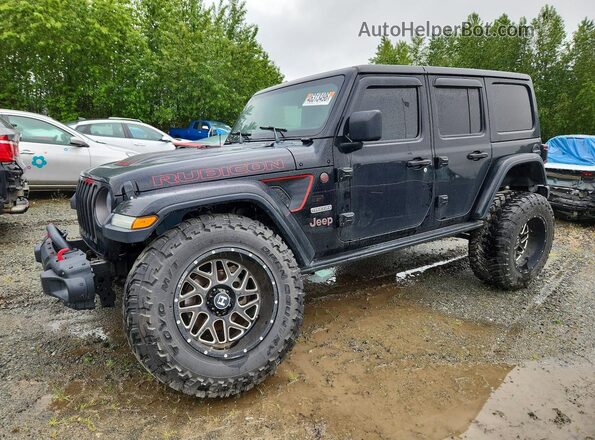 1C4HJXFN9LW303288 2020 JEEP WRANGLER Black Przód lewy