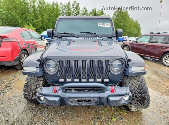 1C4HJXFN9LW303288 2020 JEEP WRANGLER Black Widok z przodu