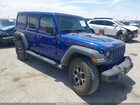 2019 Jeep Wrangler Unlimited Rubicon 4x4 Синий vin: 1C4HJXFNXKW540371