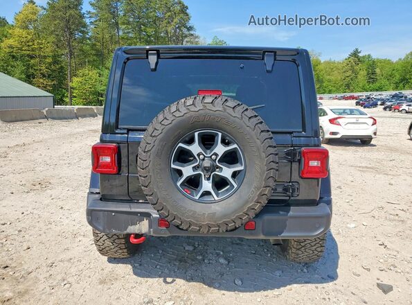1C4HJXFNXMW581053 2021 JEEP WRANGLER Black Rear view