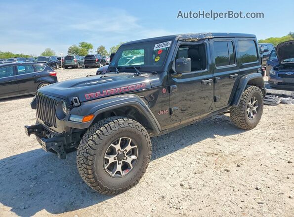 1C4HJXFNXMW581053 2021 JEEP WRANGLER Black Front left