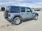 2021 Jeep Wrangler Unlimited Sport Серебряный vin: 1C4HJXKN6MW672875