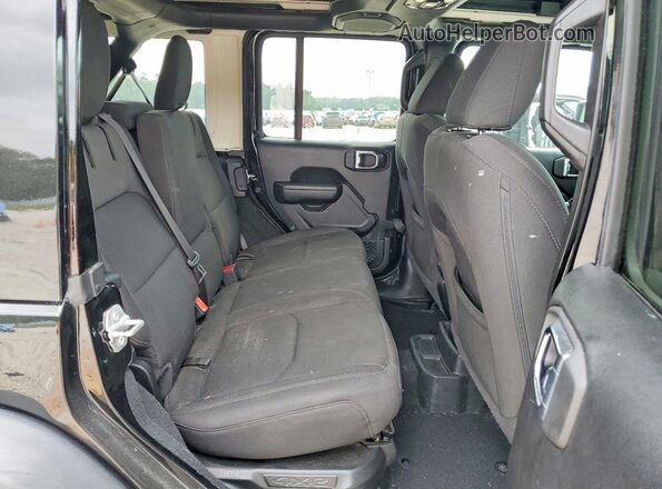 1C4JJXN68PW592648 2023 JEEP WRANGLER Black Widok wnętrza z tyłu