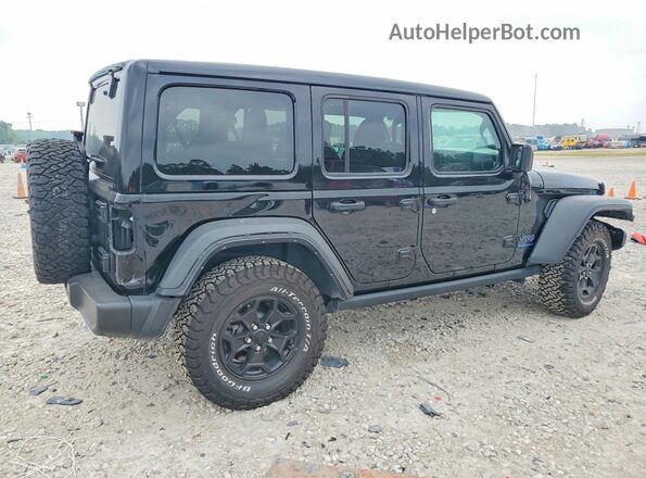1C4JJXN68PW592648 2023 JEEP WRANGLER Black Tył prawy