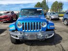 2021 Jeep Wrangler Unlimited Sahara 4xe Синий vin: 1C4JJXP64MW802462