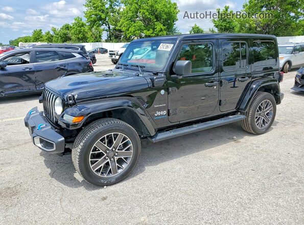 1C4JJXP6XPW557400 2023 JEEP WRANGLER Black Передня ліва чверть