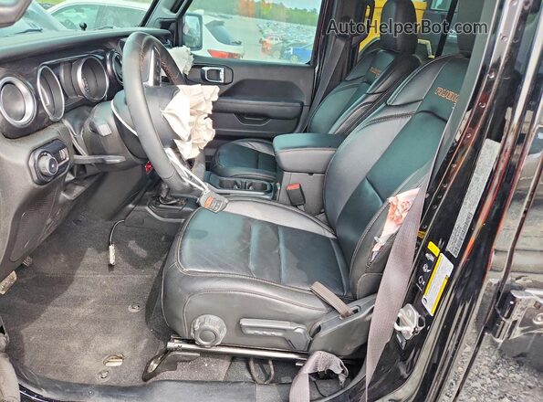 1C4JJXSJ6PW515902 2023 JEEP WRANGLER Black Widok wnętrza z przodu