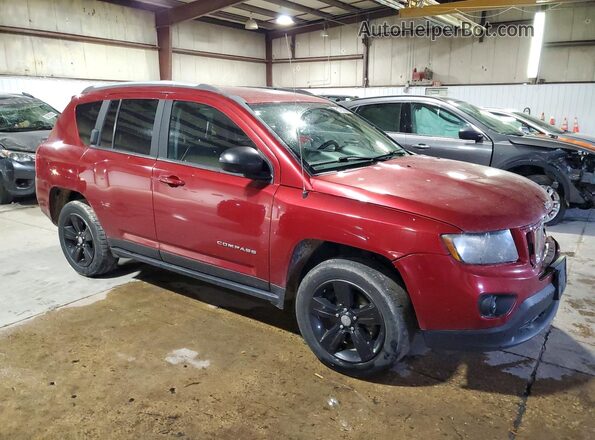 1C4NJCBA0GD525329 2016 JEEP COMPASS Красный Передняя правая четверть