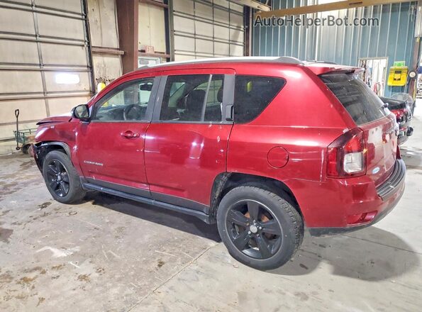 1C4NJCBA0GD525329 2016 JEEP COMPASS Красный Задняя левая четверть