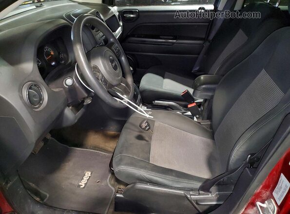 1C4NJCBA0GD525329 2016 JEEP COMPASS Красный Вид салона спереди