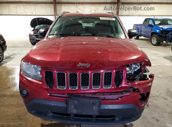 1C4NJCBA0GD525329 2016 JEEP COMPASS Красный Вид спереди