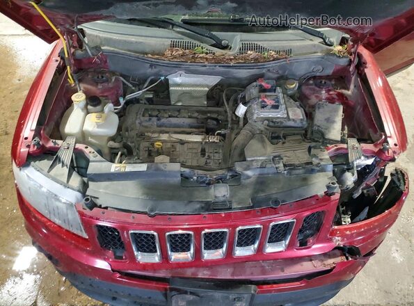 1C4NJCBA0GD525329 2016 JEEP COMPASS Красный Вид подкапотного пространства
