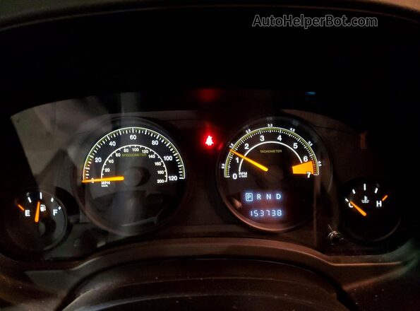 1C4NJCBA0GD525329 2016 JEEP COMPASS Красный Вид щитка приборов