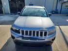 2016 Jeep Compass Sport Silver vin: 1C4NJCBA0GD574014