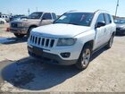 2016 Jeep Compass Sport Белый vin: 1C4NJCBA0GD641548