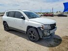 2016 Jeep Compass Sport White vin: 1C4NJCBA0GD742864