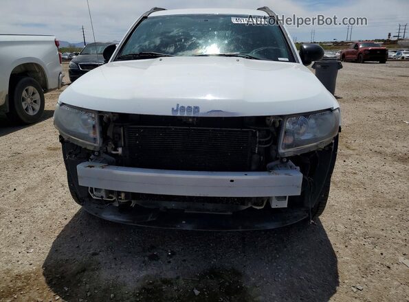 1C4NJCBA0GD742864 2016 JEEP COMPASS White Widok z przodu