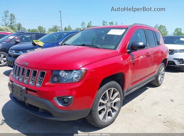 1C4NJCBA0HD156439 2017 JEEP COMPASS Red Przód lewy