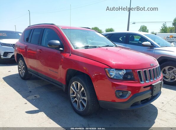 1C4NJCBA0HD156439 2017 JEEP COMPASS Red Przód prawy