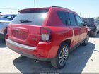2017 Jeep Compass Sport Se Fwd Red vin: 1C4NJCBA0HD156439