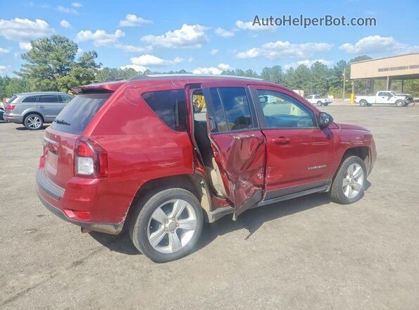 1C4NJCBA1GD738225 2016 JEEP COMPASS Красный Задняя правая четверть